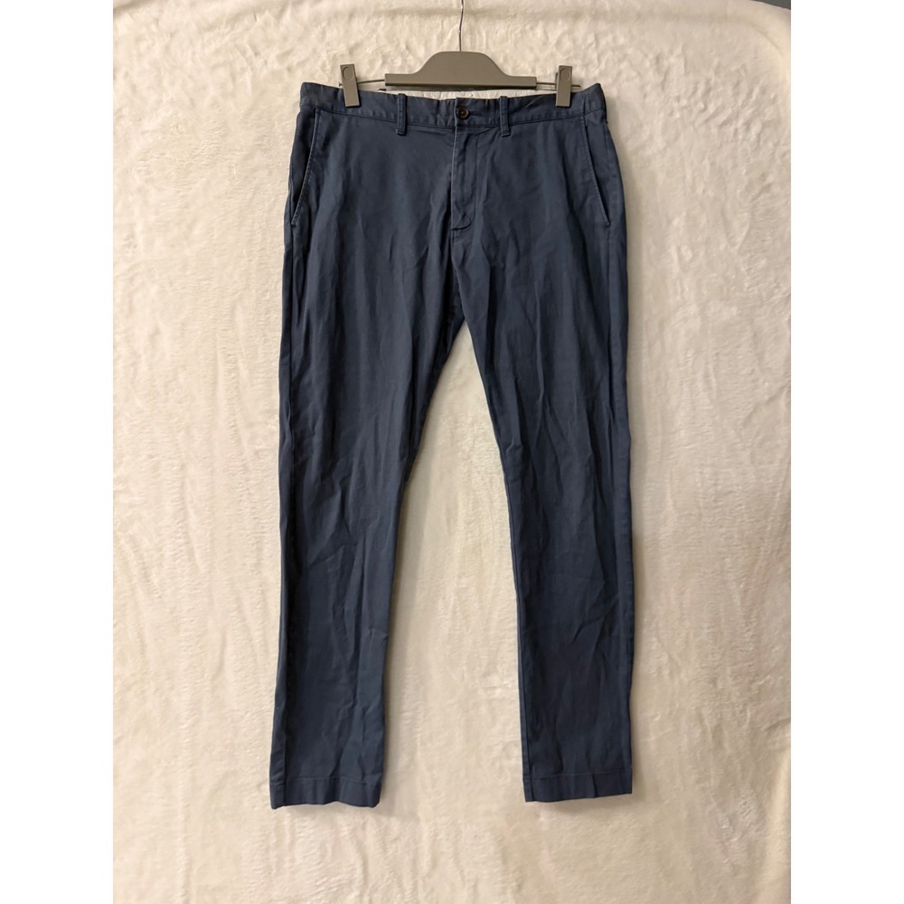 J.Crew Mercantile Flex Slim‎ Fit Chino Pants Mens 32x32 Blue Gray Slate Casual